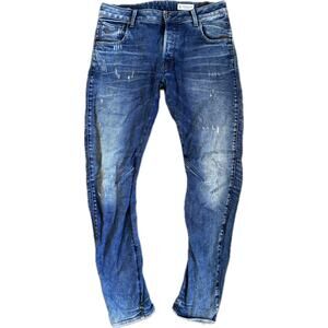 g-star raw men's arc 3d slim fit jeans - 33x34
